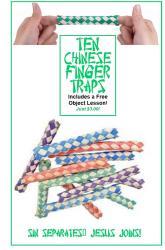 Ten Chinese Finger Traps w/ Free Object Lesson